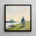 Haleur de bateau sur son cheval - Jean-Baptiste Camille Corot — oprawiony obraz na ścianie
