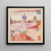 Hammamet z jego meczetem - Paul Klee — oprawiony obraz na ścianie