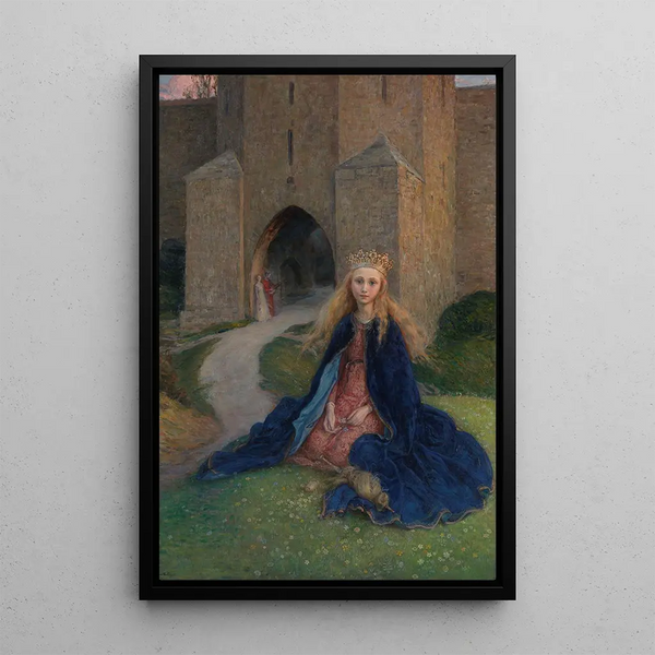La Princesse - Hanna Hirsch-Pauli — oprawiony obraz na ścianie