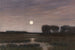 Wschód księżyca - Hans am Ende — widok dzieła
