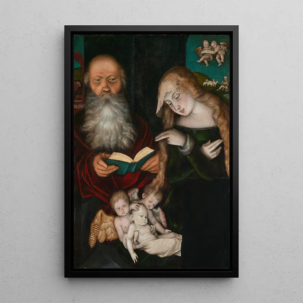 Narodzenie - Hans Baldung — oprawiony obraz na ścianie