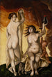 Dwie czarownice - Hans Baldung — widok dzieła