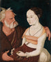 Nierówni kochankowie - Hans Baldung — widok dzieła