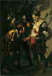 Brigands des Abruzzes partageant le butin - Hans Canon — oprawiony obraz na ścianie