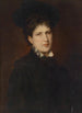 Portret kobiety z kapeluszem - Hans Canon — widok dzieła