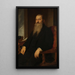 L'écrivain Emmerich Ranzoni - Hans Canon — oprawiony obraz na ścianie