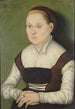 portret kobiety - Hans Cranach — widok dzieła
