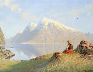 Hans Dahl - Summer in the fjords.webp