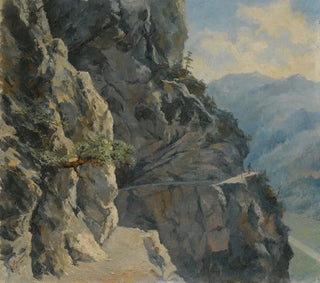 Le Frstensteig au Liechtenstein - Hans Gantner — widok dzieła