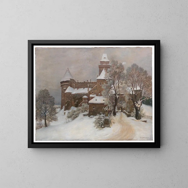 Château de Heidenreichstein - Hans Götzinger — oprawiony obraz na ścianie