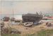 Un port sur la mer Baltique - Hans Gude — widok dzieła