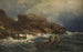 Norweski port - Hans Gude — widok dzieła