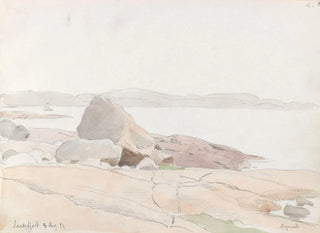 Brat Sandefjord - Hans Gude — widok dzieła