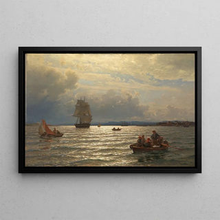 Hans Gude - From the Inlet of Oslo.webp