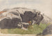 Falaise - Hans Gude — widok dzieła