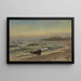 Burza na Rugii - Hans Gude — oprawiony obraz na ścianie