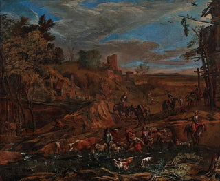 pejzaż jesienny - Hans Johann Baptist Graf — widok dzieła