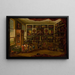 Cabinet de curiosités - Hans Jordaens III — oprawiony obraz na ścianie