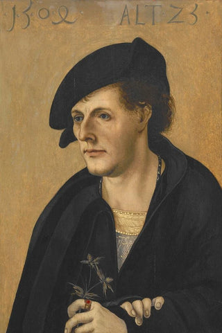 Hans Leonhard Schufelein - Portrait of a Young Man Hans.webp