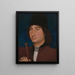 Portret mężczyzny z strzałą - Hans Memling — oprawiony obraz na ścianie