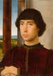 Portret młodego mężczyzny - Hans Memling — widok dzieła
