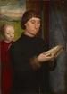 Portret mężczyzny czytającego - Hans Memling — widok dzieła