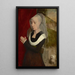 Portret kobiety modlącej się - Hans Memling — oprawiony obraz na ścianie