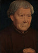 Portret starszego mężczyzny - Hans Memling — widok dzieła
