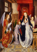 Zwiastowania - Hans Memling — widok dzieła