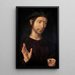 L'Homme de douleurs - Hans Memling — oprawiony obraz na ścianie