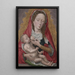 Matka Boska z Dzieciątkiem - Hans Memling — oprawiony obraz na ścianie