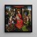 Pusty i Dzieciątka z Świętą Katarzyną Aleksandryjską i Świętą Barbarą - Hans Memling — oprawiony obraz na ścianie