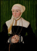 Portret damy - Hans Mielich — widok dzieła