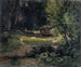 Wnętrze lasu - Hans Sandreuter — widok dzieła