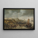Wycierającego się kaszalota na plaży w Noordwijk 28 grudnia 1614 - Hans Savery starszy — oprawiony obraz na ścianie