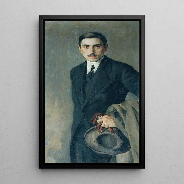 Le peintre Fritz Zerritsch - Hans Schachinger — oprawiony obraz na ścianie