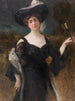 Portret damy - Hans Temple — widok dzieła