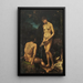 Adam i Ewa - Hans Thoma — oprawiony obraz na ścianie