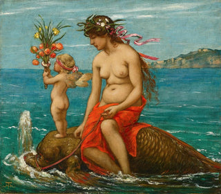Hans Thoma - Durch die Fluten.webp