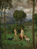 w raju - Hans Thoma — widok dzieła
