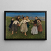Ronde d'enfants - Hans Thoma — oprawiony obraz na ścianie