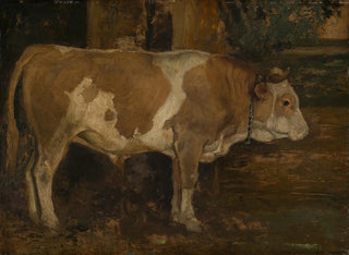 Bawół w lesie - Hans Thoma — widok dzieła