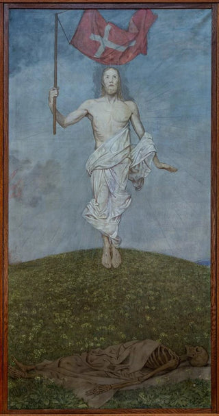Hans Thoma - Ostertriptychon Auferstehung Christi.webp