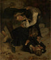 Chłopcy walczący - Hans Thoma — widok dzieła