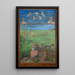 Repos pendant la fuite - Hans Thoma — oprawiony obraz na ścianie
