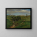 Prairie de la Forêt-Noire - Hans Thoma — oprawiony obraz na ścianie