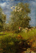 Wiosna - Hans Thoma — widok dzieła