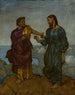 La tentation du Christ - Hans Thoma — widok dzieła