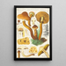 Pholiota squarrosa Mll - Hans Baldung — oprawiony obraz na ścianie