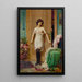 La Tentation - Hans Zatzka — oprawiony obraz na ścianie